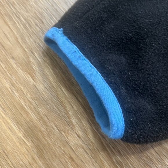 Patagonia Women's Synchilla Pullover Quarter Snap Sz S Black/Blue Fleece - Picture 4 of 10